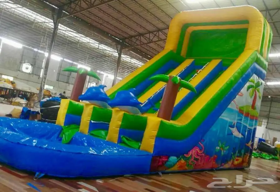 زحليقة هوائية مائية جديدة للبيع 