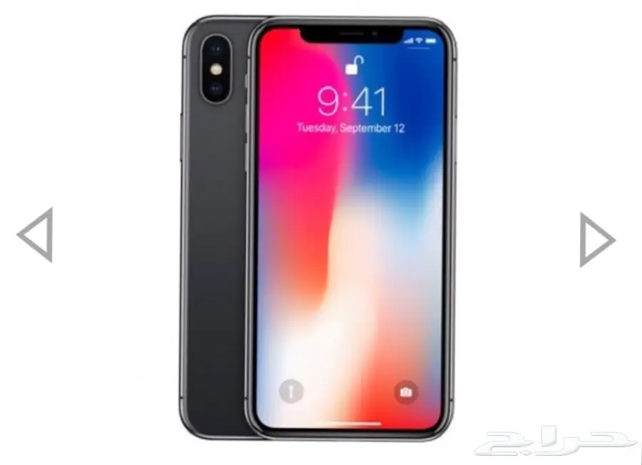 أيفون x 256 أسود أخو الجديد