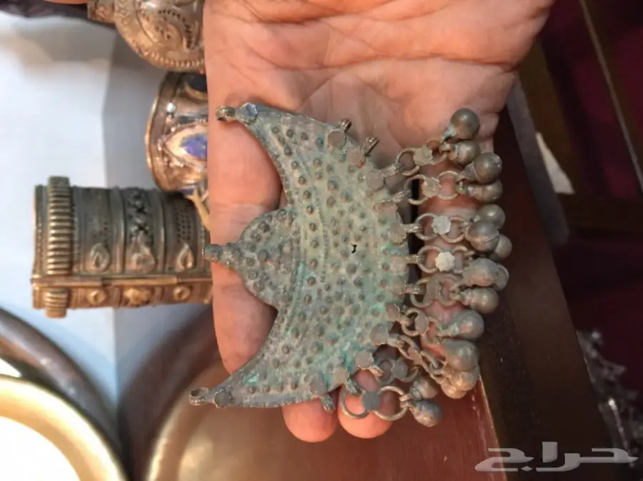 فضة قديمة مكحلة تراث (image 17)