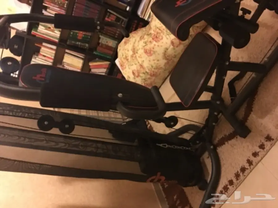 هوم جيم - جهاز تمرين الحديد المنزلي المتكامل (image 1)