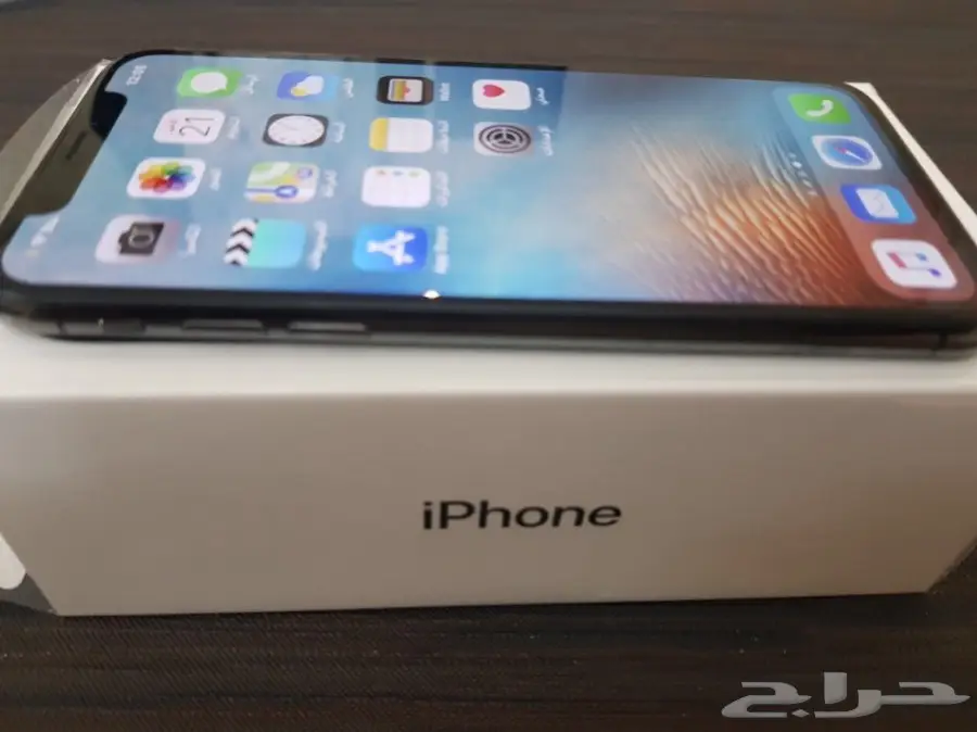 ايفون x رمادي 