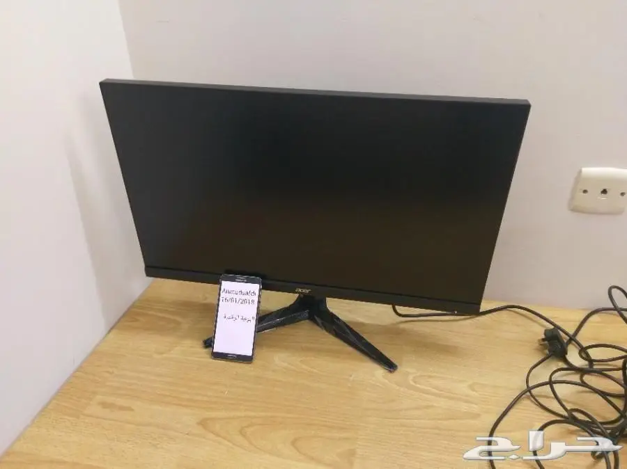  شاشة كمبيوتر جديدة Acer KG271 bmiix Black 2