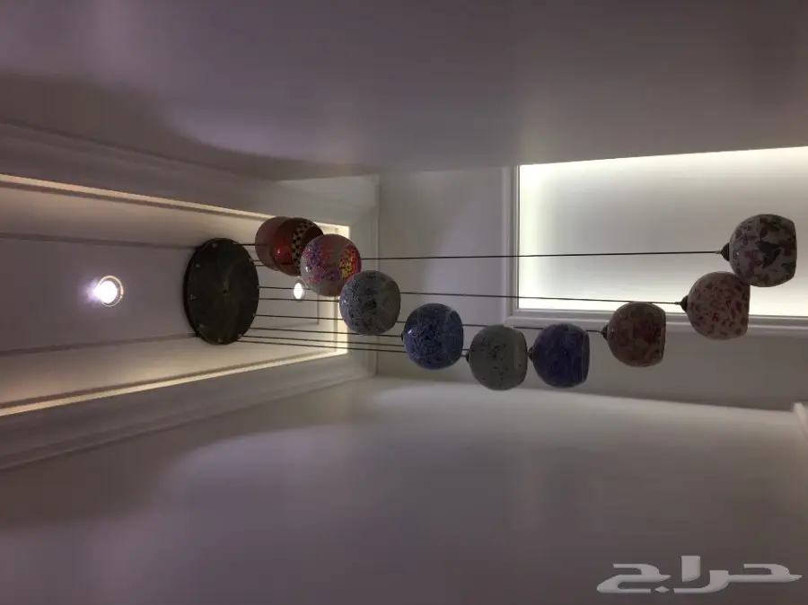 ثريا ملونة ديكورية (image 1)