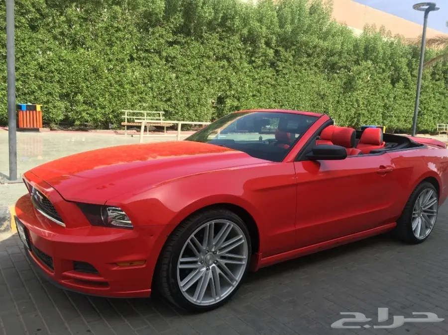 موستينج 2014 لون احمر  (image 5)