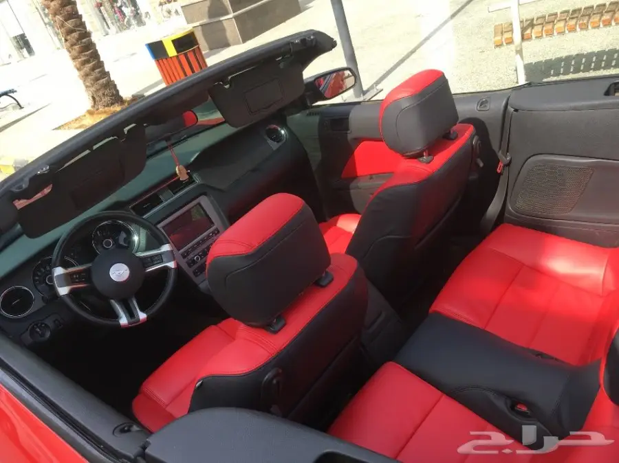 موستينج 2014 لون احمر  (image 9)