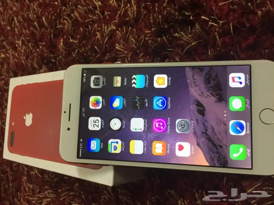 ايفون 7 128 جيجا بلس درجة أولى بحالة الجديد