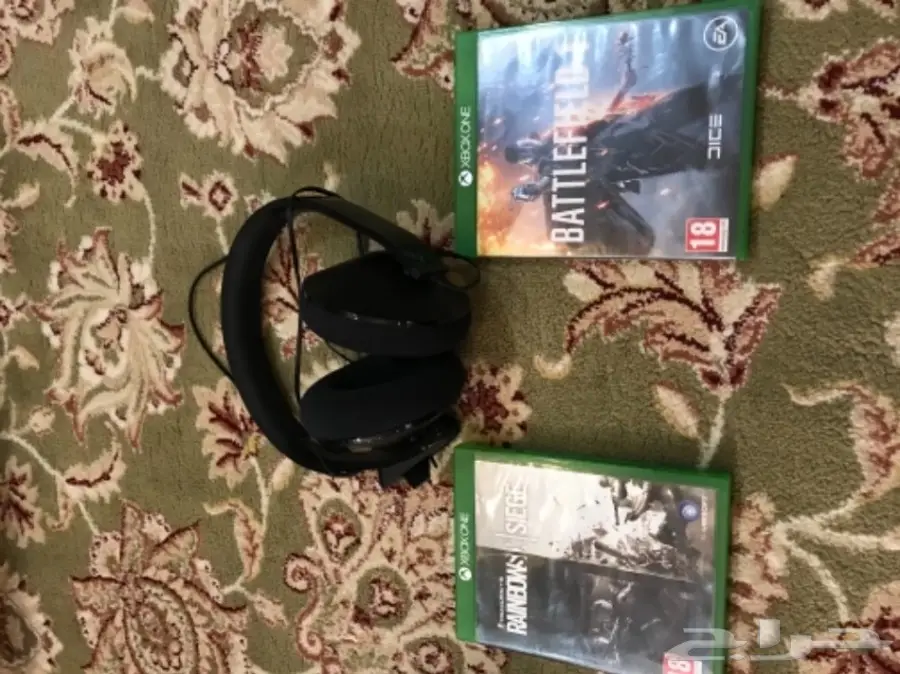 سماعة أكس بوكس .. مع شريطين 