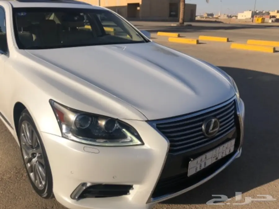 لكزس 460 لارج 2013 لؤلؤي نظيفه  (image 6)