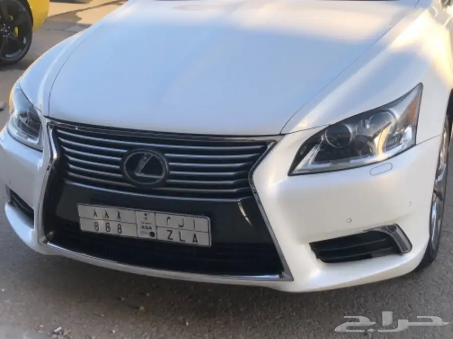 لكزس 460 لارج 2013 لؤلؤي نظيفه  (image 7)