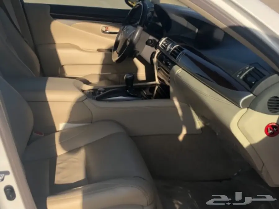 لكزس 460 لارج 2013 لؤلؤي نظيفه  (image 19)