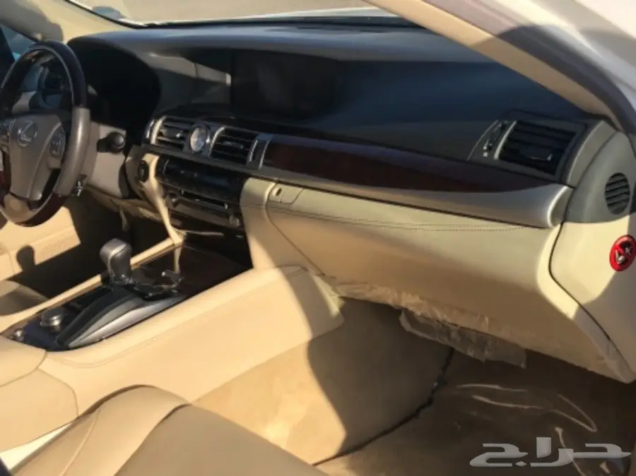 لكزس 460 لارج 2013 لؤلؤي نظيفه  (image 20)