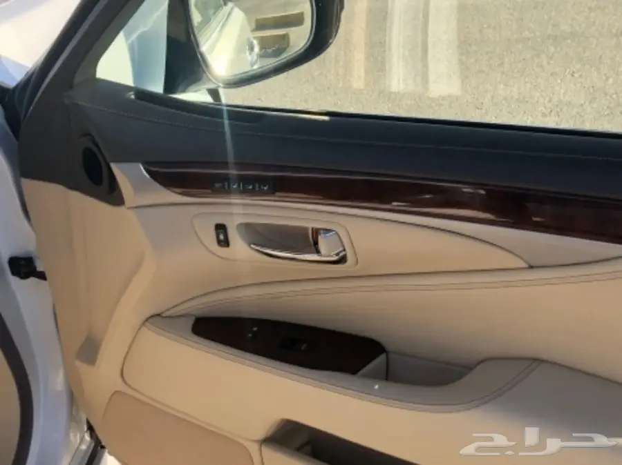 لكزس 460 لارج 2013 لؤلؤي نظيفه  (image 21)