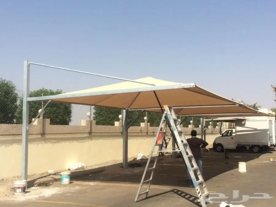 سواتر مكة - مظلات مكة - برجولات سيارات حدائق (image 18)