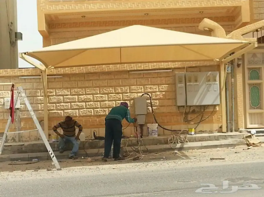 سواتر مكة - مظلات مكة - برجولات سيارات حدائق (image 24)