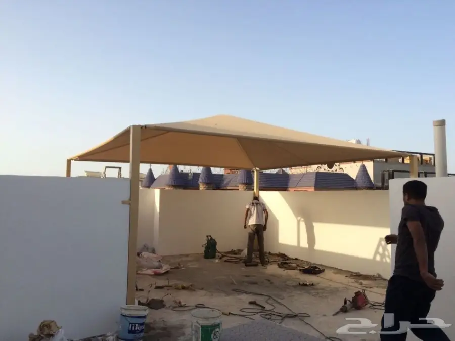 سواتر مكة - مظلات مكة - برجولات سيارات حدائق (image 42)