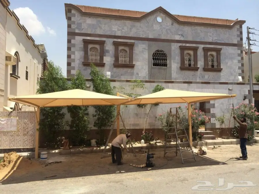 سواتر مكة - مظلات مكة - برجولات سيارات حدائق (image 43)