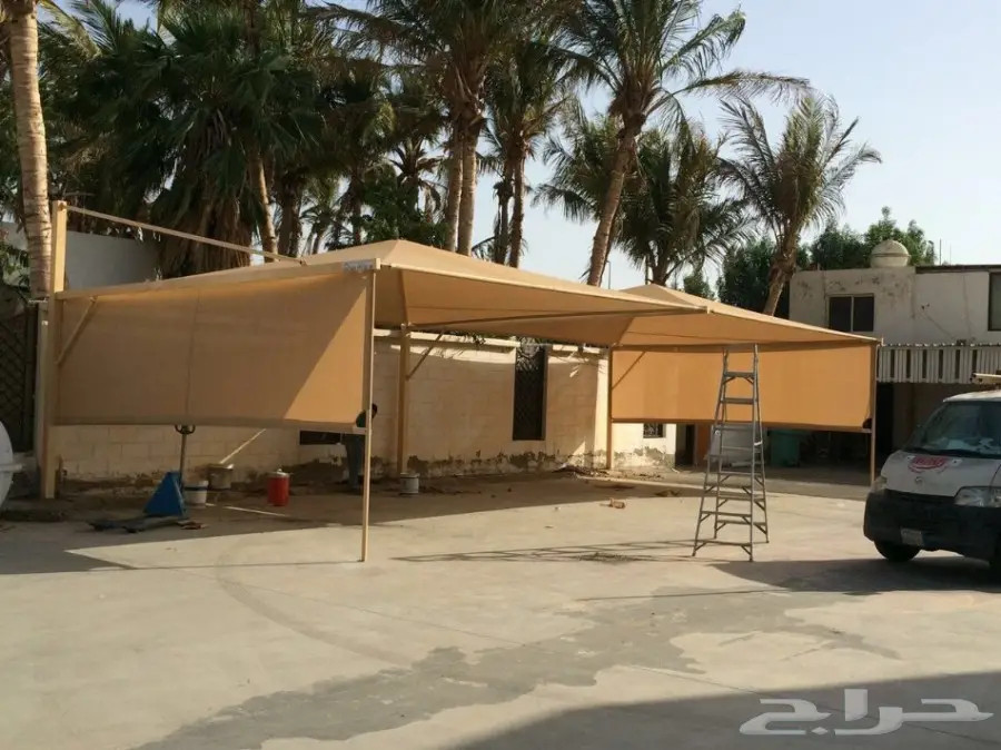سواتر مكة - مظلات مكة - برجولات سيارات حدائق (image 51)