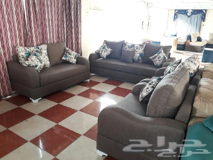 أطقم كنب جديد بسعر مغري ب 1500 سعر جمله (image 15)