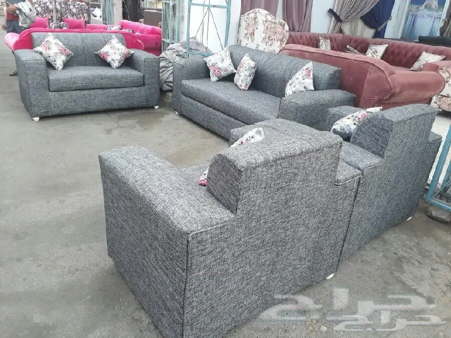 أطقم كنب جديد بسعر مغري ب 1500 سعر جمله (image 17)