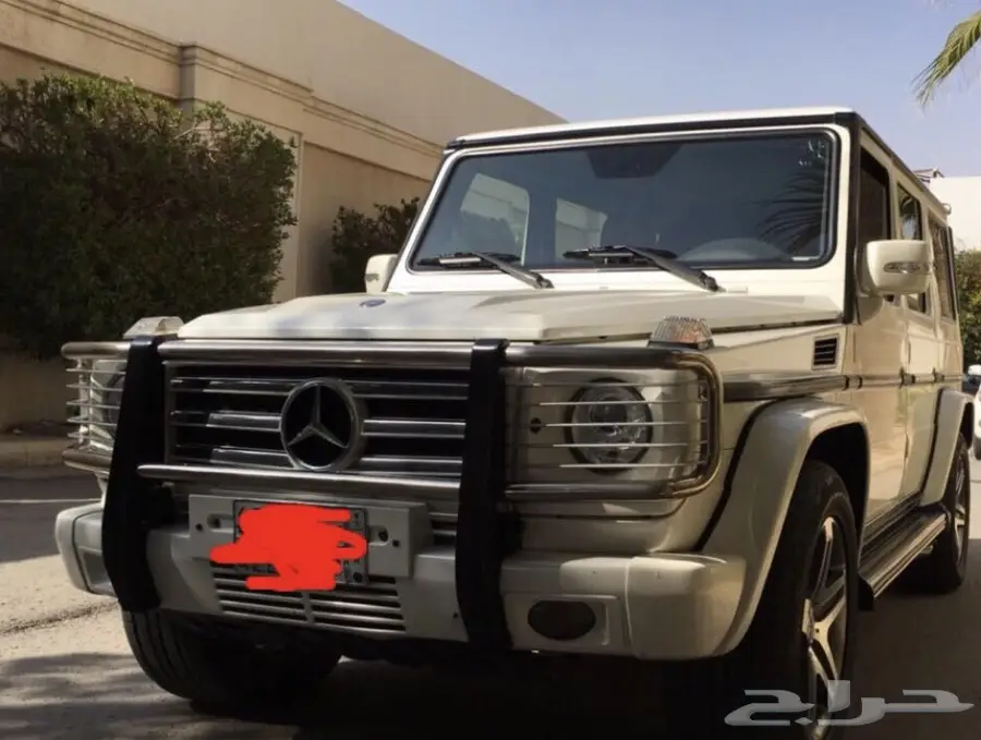 مرسيدس G55 2010 ابيض  (image 2)