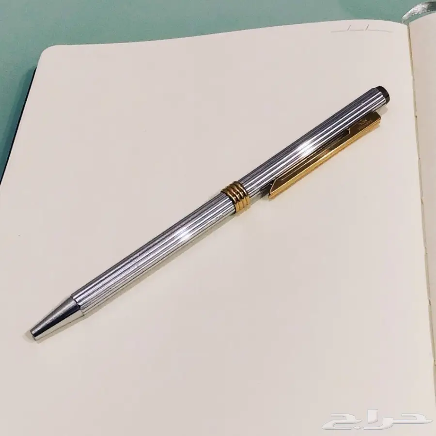 قلم كريستين ديور فضة  (image 1)