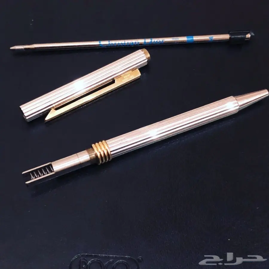 قلم كريستين ديور فضة  (image 4)