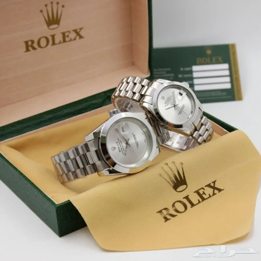 اطقم ماركة رولكس رجالي نسائي جودة ممتازة جدآ (image 1)