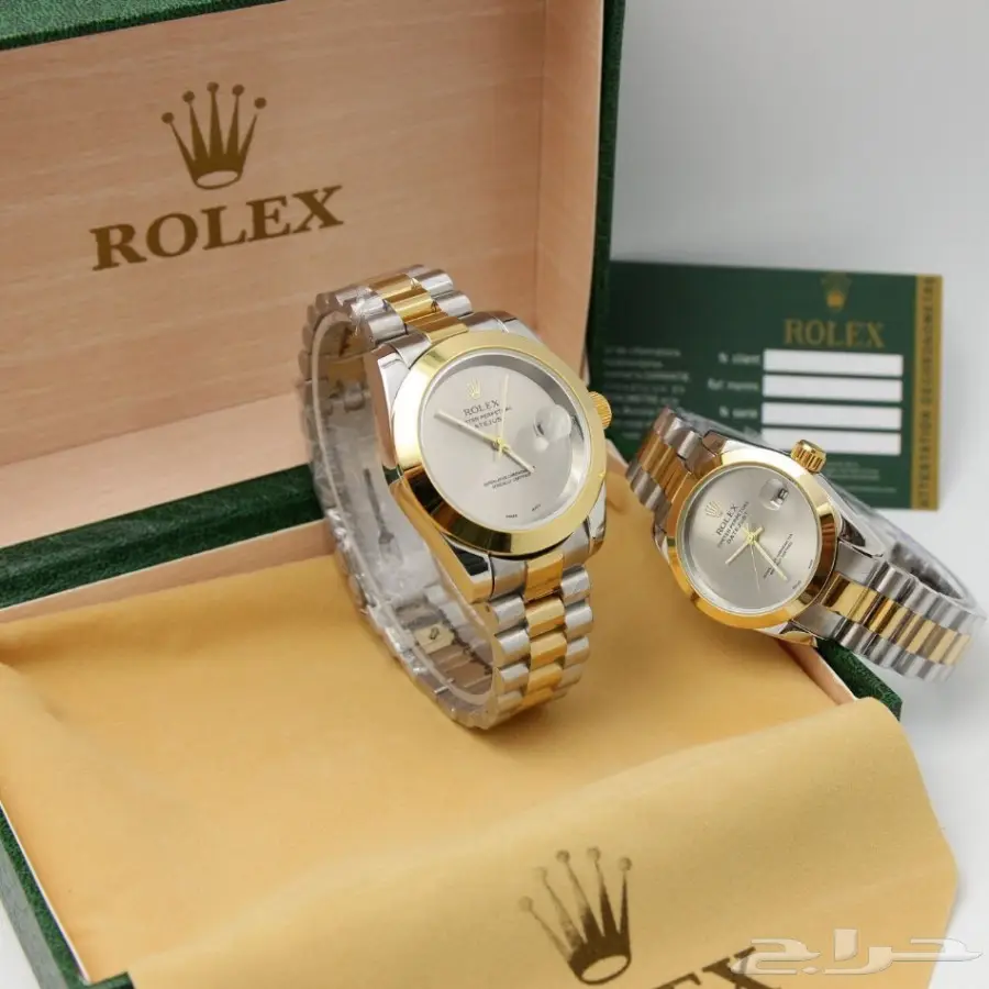 اطقم ماركة رولكس رجالي نسائي جودة ممتازة جدآ (image 5)