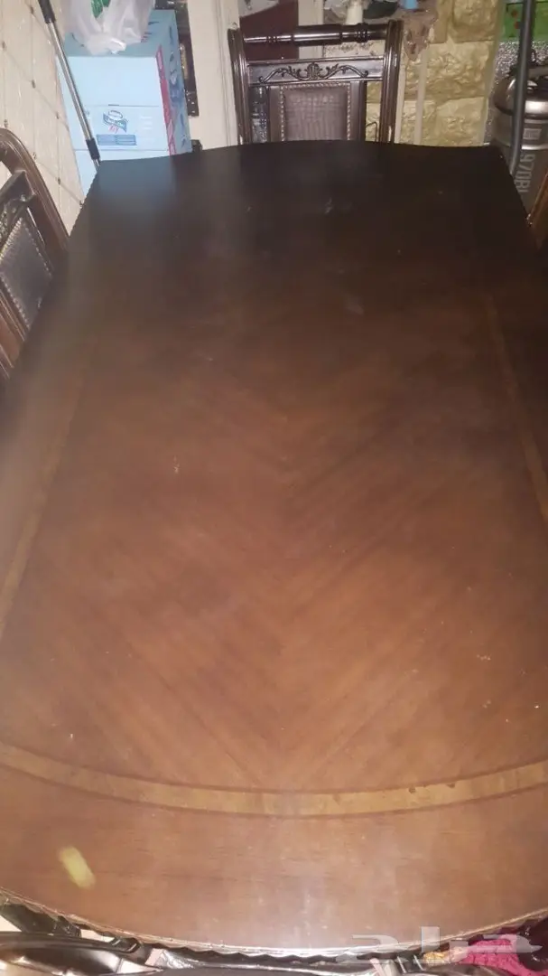 طاولة سفرة عدد 6 أشخاص 