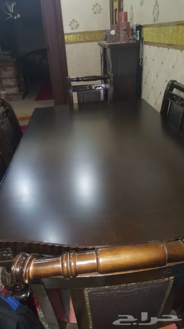 طاولة سفرة عدد 6 أشخاص  (image 4)