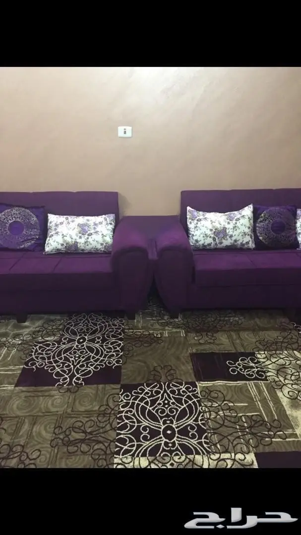 كنب صالة نظيف على الشرط (image 1)