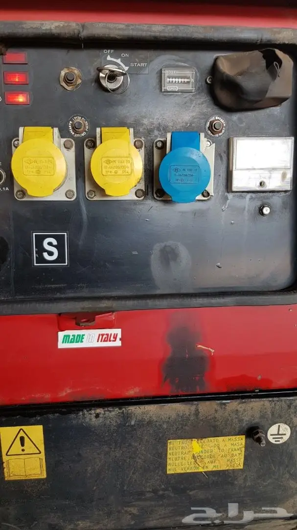 مولد كهرباء 6.5كيلو وات ...ومعه مولد لحام 200 (image 10)