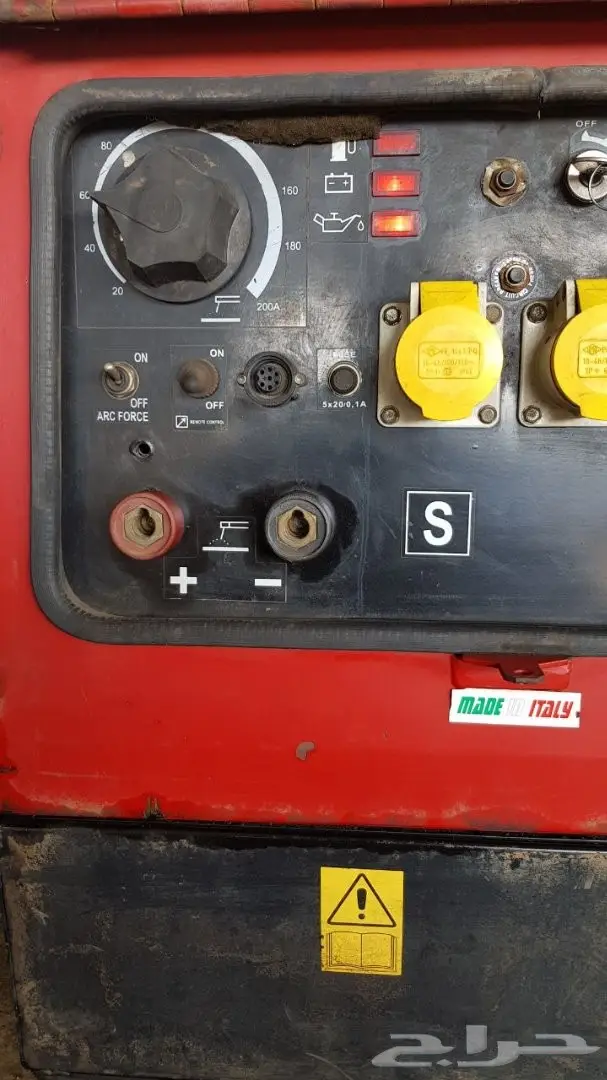 مولد كهرباء 6.5كيلو وات ...ومعه مولد لحام 200 (image 11)