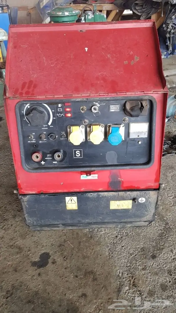 مولد كهرباء 6.5كيلو وات ...ومعه مولد لحام 200 (image 12)