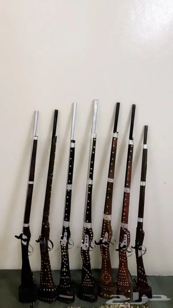 بنادق مقمع قبسون مجسمات تراث 