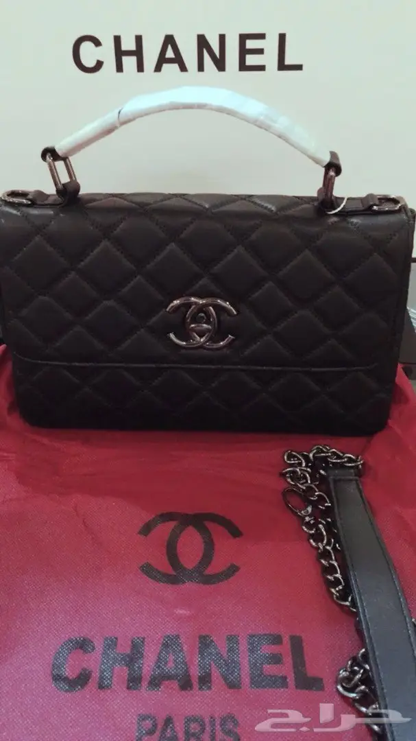 شنط شانيل. طبق الاصلي مع كرون ماركه  (image 19)