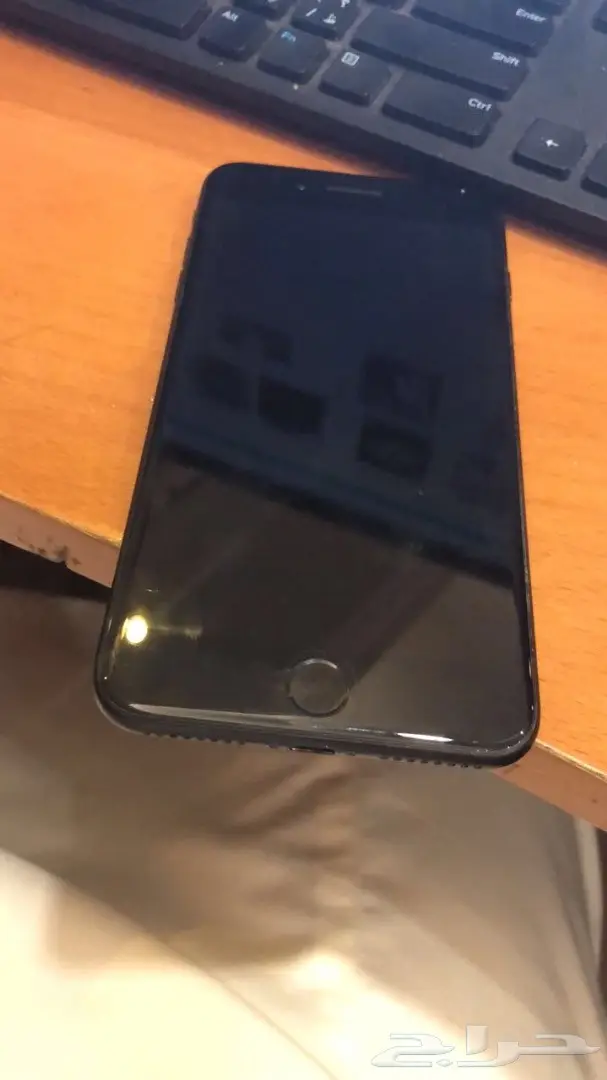 ايفون 7 بلس 32G اسود اخوو الجديد (image 3)