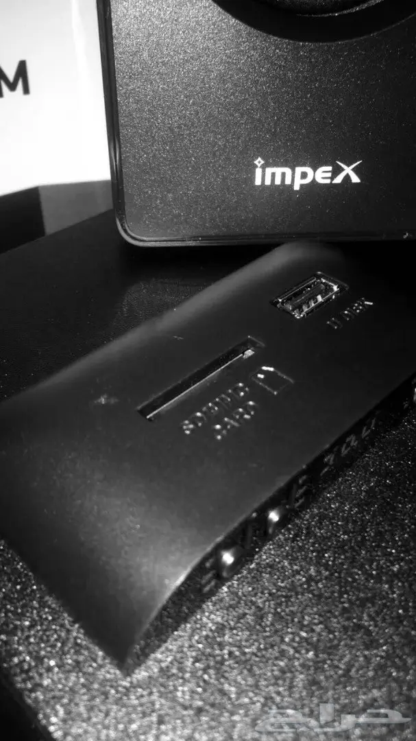 للبيع سماعه مكبر صوت مع سماعتين جانبي (image 2)