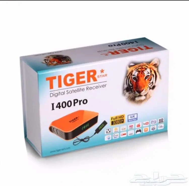 رسيفر تايجر TIGER i400 PRO 4K