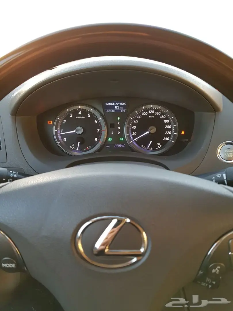 لكزس ES350 2011 نظيفة جدا ممشى 80 ألف فقط. (image 7)