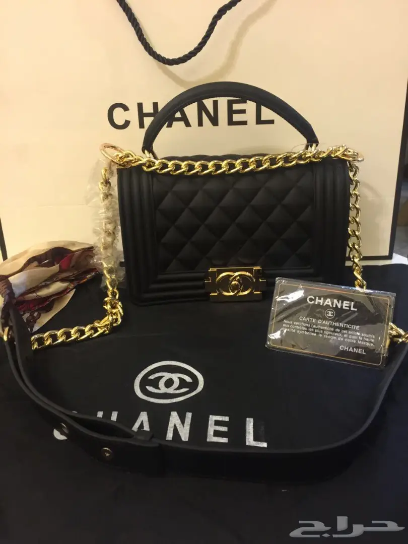 شنط شانيل. طبق الاصلي مع كرون ماركه  (image 9)