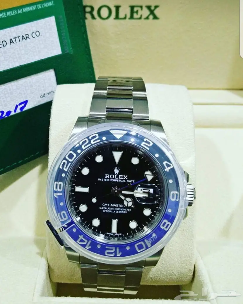 للبيع رولكس باتمان اصلية جديدة لم تستخدم (image 2)