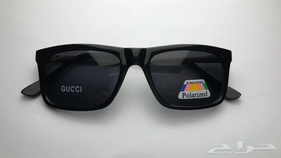 نظارة قوتشي اسود ذهبي (image 1)