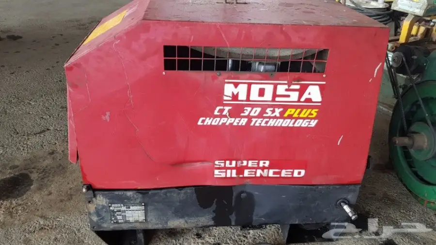 مولد كهرباء 6.5كيلو وات ...ومعه مولد لحام 200