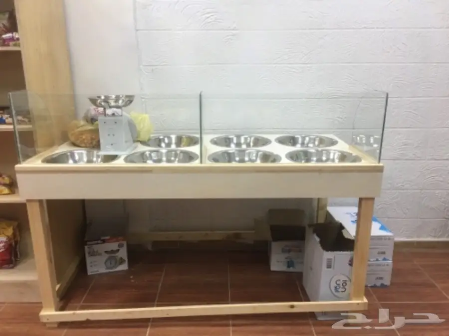 للبيع رفوف مكسرات وعرض (image 1)