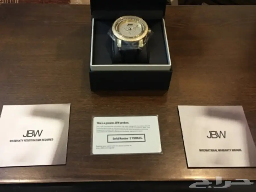 عرض لمدة يوم واحد فقط ساعة JBW العالمية