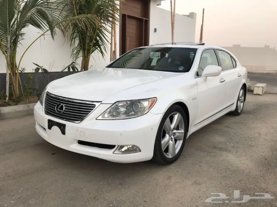 لكزس 2008 LS460 سعودي أبيض فل كامل (image 4)