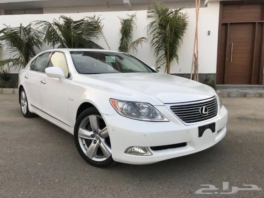 لكزس 2008 LS460 سعودي أبيض فل كامل (image 5)