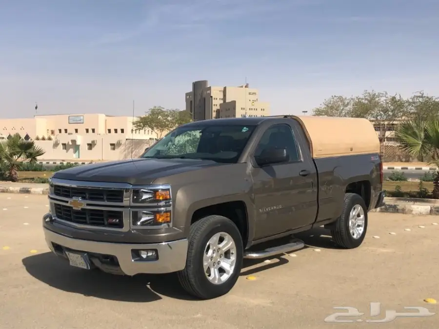 سيلفرادو موديل 2014 غماره نظيف جدا