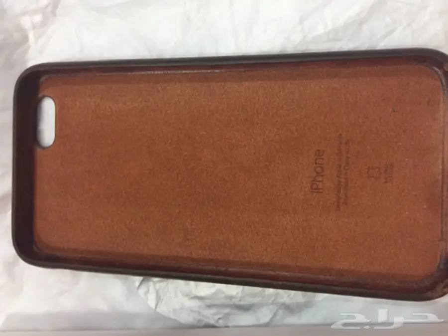كفر جلد ايفون 6 و 6s الاصلي من آبل